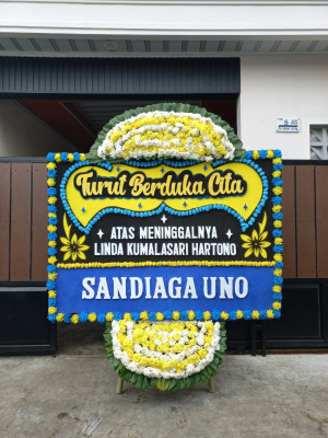 Papan Bunga Duka di Pendalian Iv Koto