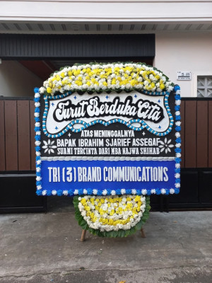 Papan Bunga Duka di Pendalian Iv Koto